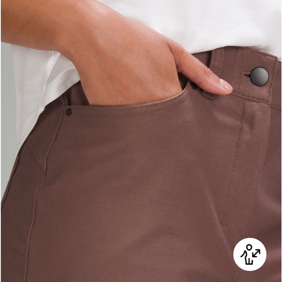 ❤️ Lululemon City Sleek 5 Pocket High-Rise Wide-Leg Pant *Light Utilitech NWT - Picture 5 of 10